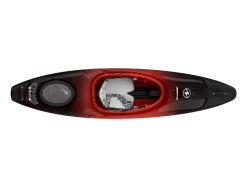 Wave Sport Ethos 9 Crossover Kayak -Famous Kayak Shop Ethos Nine WhiteOut Cherry Bomb top