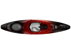 Wave Sport Ethos 10 Crossover Kayak -Famous Kayak Shop Ethos Ten WhiteOut Cherry Bomb top