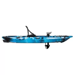Surge Fusion 10 Pedal Kayak -Famous Kayak Shop Fusion 10 Pedal side view with pedal drive