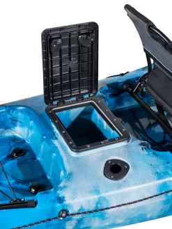 Surge Fusion 13 Pedal Kayak -Famous Kayak Shop Fusion 13 rear sqr hatch