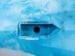 Surge Fusion 13 Pedal Kayak -Famous Kayak Shop Fusion 13 sounder scupper 1