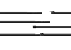 VE Explorer Glass Blade 2 Piece Glass Shaft -Famous Kayak Shop Glass Shaft Spigot