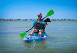 Perception Kayaks Perception Paddle Hi Life Convertible 3/ 2 Piece Paddle -Famous Kayak Shop Hi Life in Use 4