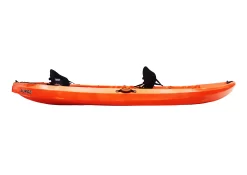 SURGEApollo 12T Kayak (2 Plus 1) -Famous Kayak Shop Surge Apollo 12T orange yellow side