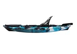 Surge Bass 10 Pro Sit-on-top -Famous Kayak Shop Surge Bass 10 Pro Teal Grey side