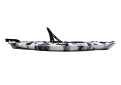Surge Viper 12 Pro Fishing Kayak -Famous Kayak Shop Surge Viper 12 Pro black and white side