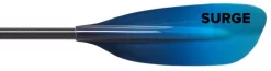 Surge Zeta Small 2 Piece Touring Paddle – Carbon/Glass -Famous Kayak Shop Surge glass blade Blue 1