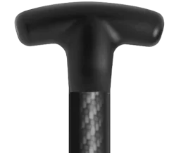 VE Offside Canoe Paddle Glass Blade Glass Shaft -Famous Kayak Shop VE Paddles ergo t grip