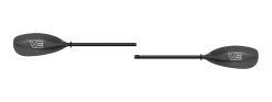 VE Explorer Aircore Carbon Blade 2 Piece Carbon Shaft -Famous Kayak Shop VE paddles Aircore Explorer carbon shaft split 1