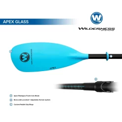 Wilderness Systems Apex Glass Paddle -Famous Kayak Shop WS 19 20 Apex Glass tech