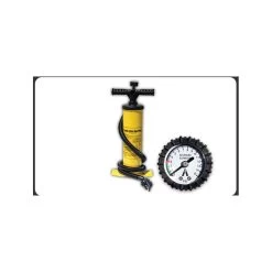 Dual Action Hand Pump With Pressure Gauge - Suits Advanced Elements
